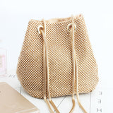 Fashion Rhinestone Bucket Bags(3 Colors)