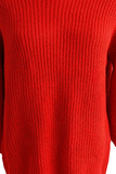 Casual Solid Patchwork Turtleneck Sweater(3 Colors)