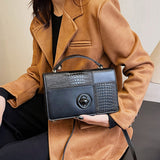 Celebrities Elegant Color Block Contrast Bags(6 Colors)