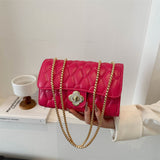 Celebrities Elegant Solid Chains Bags(3 Colors)