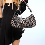 Daily Leopard Patchwork Zipper Bags(3 Colors)