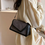 Casual Simplicity Solid Patchwork Contrast Bags(3 Colors)