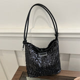 Daily Solid Sequins Bags(3 Colors)