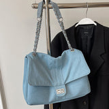 Casual Daily Solid Color Patchwork Bags(3 Colors)