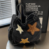 Casual The stars Patchwork Bags(3 Colors)