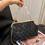 Casual Daily Patchwork Sequins Chains Bags(6 Colors)