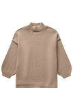 Casual Daily Solid Color O Neck Sweaters(4 Colors)