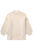 Casual Daily Solid Color O Neck Sweaters(4 Colors)