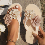 Casual Patchwork Flowers Round Comfortable Shoes(4 Colors)