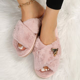 Casual Patchwork Heart-shaped Round Comfortable Shoes