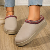 Daily Contrast Closed Comfortable Shoes(4 Colors)