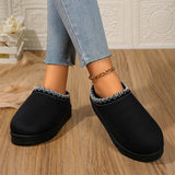 Daily Contrast Closed Comfortable Shoes(4 Colors)