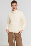 Casual Daily Pocket Zipper White duck down Mandarin Collar Outerwear(Down content 86%~90%)(6 Colors)