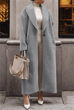 Casual Buttons Turndown Collar Outerwear(4 Colors)