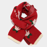 Christmas Reindeer Antler Scarf Hat Gloves Three Piece Set(3 Colors)