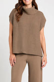 Casual Solid Color Turtleneck Sweaters(3 Colors)