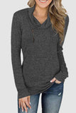 dasiuip Slim Long Sleeve Tops(2 colors)