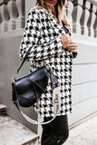 Fashion Street Plaid Turn-back Collar Outerwear