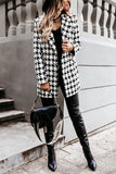 Fashion Street Plaid Turn-back Collar Outerwear