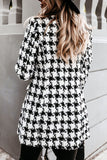 Fashion Street Plaid Turn-back Collar Outerwear