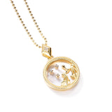 Fashion Solid Zodiac Necklace