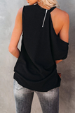 Casual Solid O Neck T-Shirts(3 Colors)