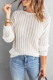 Casual Solid Patchwork O Neck Sweaters(8 Colors)