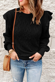 Casual Solid Patchwork O Neck Sweaters(8 Colors)