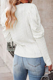 Elegant Solid Color O Neck Sweaters(5 Colors)