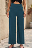 Casual Straight Mid Waist Straight Solid Color Bottoms(6 Colors)