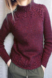 Casual Solid Color Half A Turtleneck Sweaters(6 Colors)