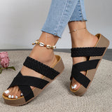 Casual Weave Opend Comfortable Shoes