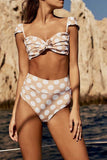 dasiuip Polka Dot Bikini Swimwear