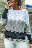 dasiuip O Neck Knit Sweaters