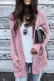 dasiuip Solid Loose Sleeve Sweater Cardigan