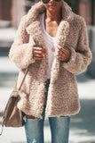 dasiuip Winter Plush Coat Cardigan