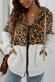 dasiuip Leopard Stitching Coat(3 Colors)