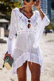 dasiuip Hollow Knitted Beach Cover-up(4 colors)