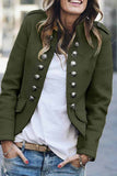 dasiuip Casual Buttons Design Jacket(3 Colors)