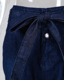 dasiuip Denim High Waist Bell-Bottom Jeans