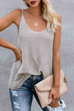 dasiuip Knitted Vest Top