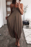 dasiuip Solid Color Knitted Loose And Irregular Maxi Dress(3 Colors)