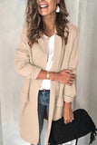 dasiuip Casual Solid Color Long Sleeve blazer(6 Colors)