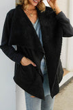 Plush Irregular Coat