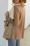 Plush Irregular Coat